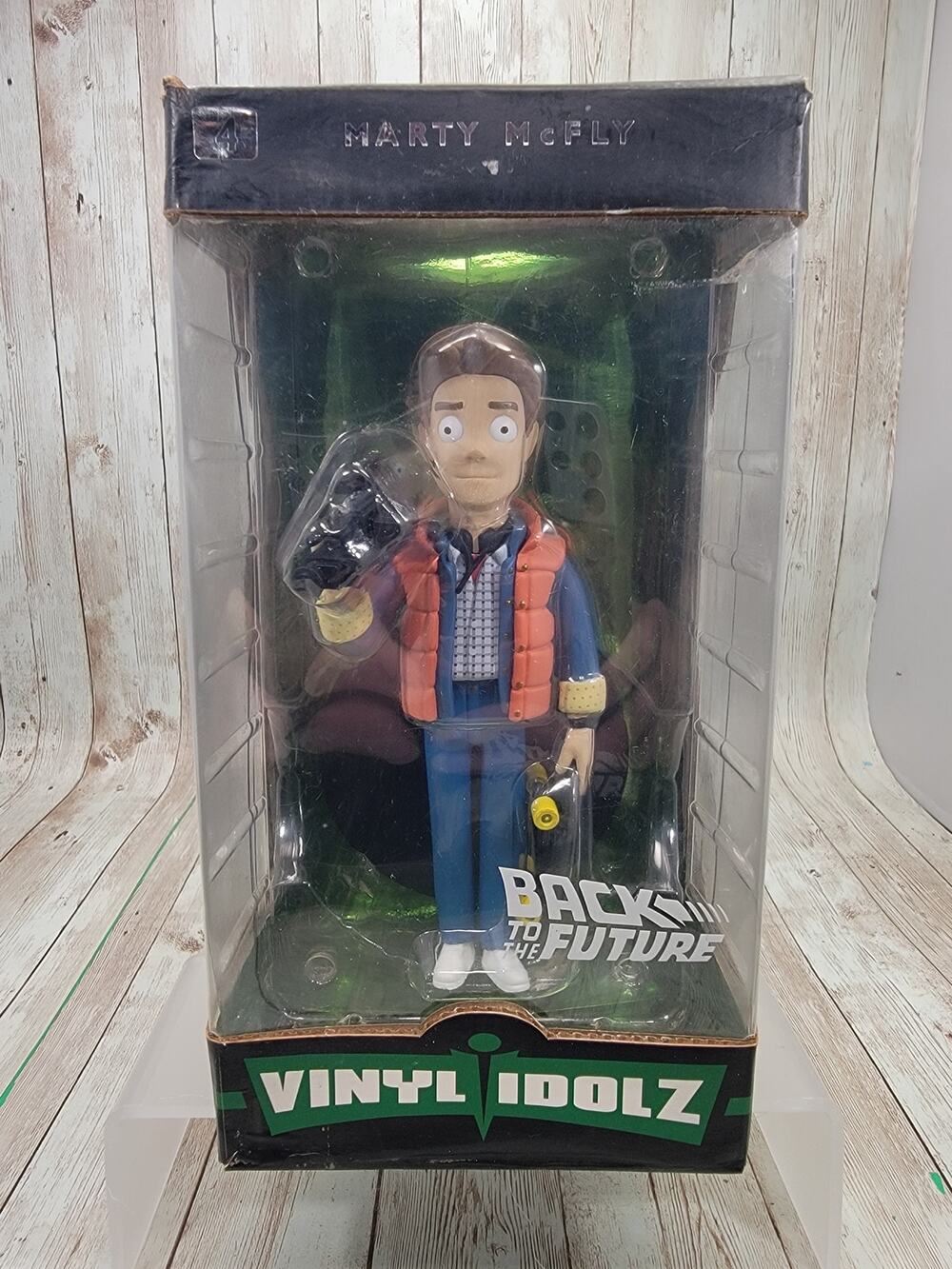 Vinyl Idolz Back To The Future Marty McFly Box Not In the Best Shape